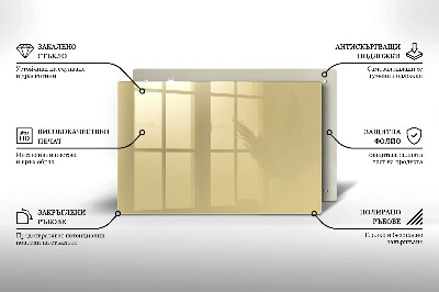 Posavaso de vidrio para velas funerarias Color beige