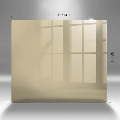 Posavaso de vidrio para velas funerarias Color beige