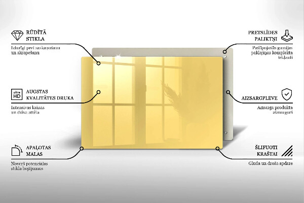 Posavaso de cristal para velas funerarias Color amarillo