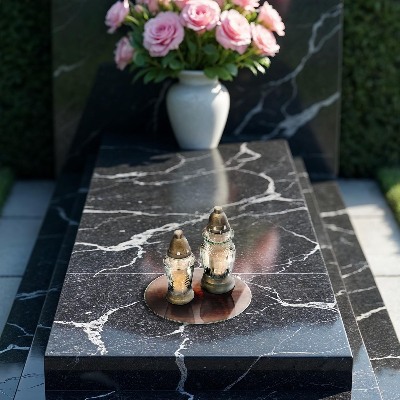 Posavaso de vidrio para velas Textura de madera