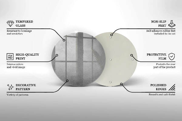 Posavaso de vidrio para velas Fondo de textura de hormigón