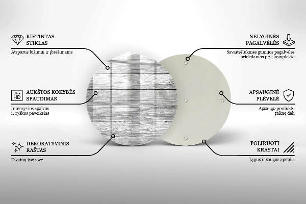 Posavaso de vidrio para velas funerarias Tablas de madera viejas