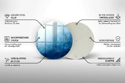 Posavaso de vidrio para velas funerarias Fondo abstracto