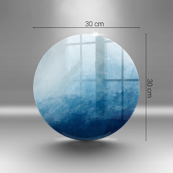 Posavaso de vidrio para velas funerarias Fondo abstracto