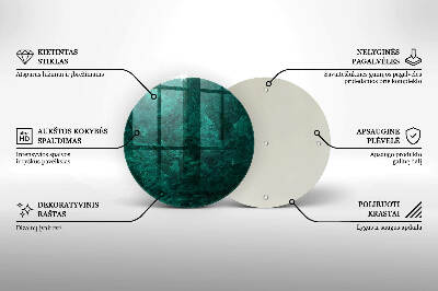 Posavaso de vidrio para velas funerarias Textura de fondo de piedra