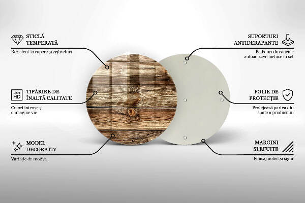 Podkładka pod znicz Tekstura drewno deski