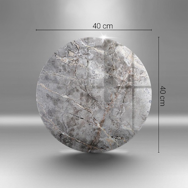 Posavaso de vidrio para velas funerarias Textura de piedra