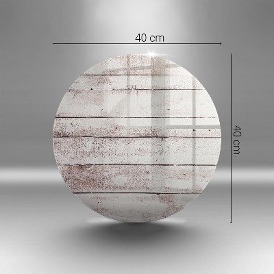 Posavaso de vidrio para velas Tablas de madera viejas