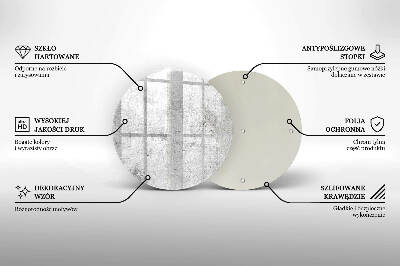 Podstawka na znicz Beton tekstura