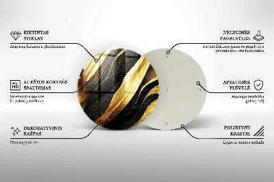 Posavaso de vidrio para velas Abstracción elegante