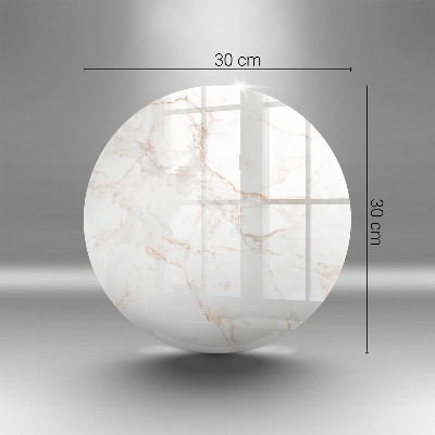 Posavaso de vidrio para velas funerarias Elegante piedra de mármol