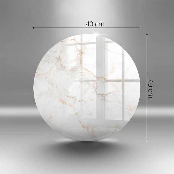 Posavaso de vidrio para velas funerarias Elegante piedra de mármol