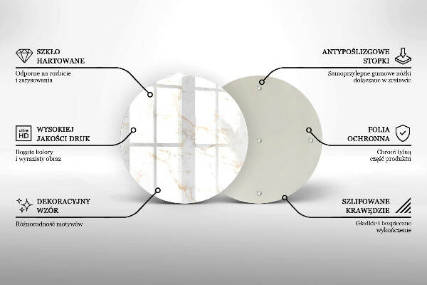 Posavaso de vidrio para velas funerarias Elegante piedra de mármol