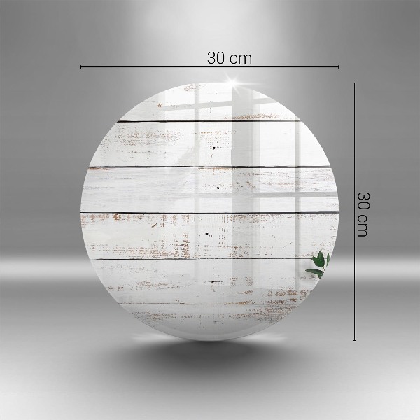 Posavaso de vidrio para velas funerarias Tablas y hojas viejas