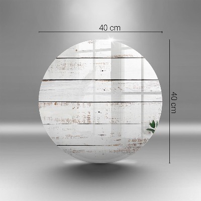 Posavaso de vidrio para velas funerarias Tablas y hojas viejas