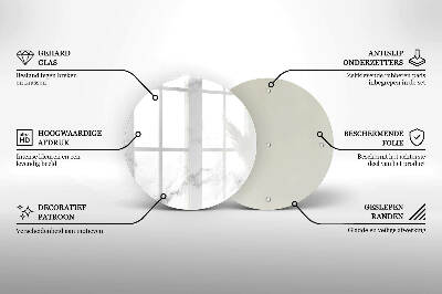 Posavaso de vidrio para velas funerarias Mármol moderno