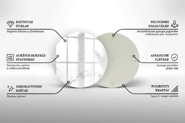 Podkładka pod znicz Nowoczesny marmur