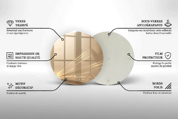 Podkładka pod znicz Nowoczesna abstrakcja