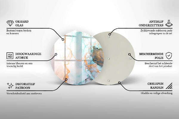 Podstawka pod znicz Abstrakcja marmur