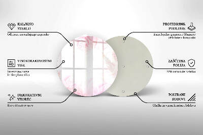 Posavaso de vidrio para velas funerarias Fondo de rosas delicadas