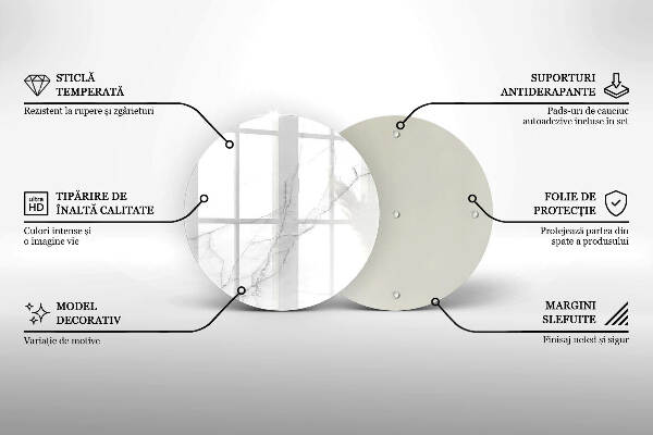 Posavaso de vidrio para velas funerarias Fondo de piedra de mármol