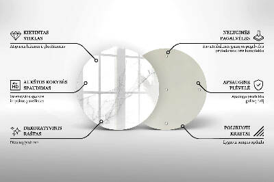 Posavaso de vidrio para velas funerarias Fondo de piedra de mármol