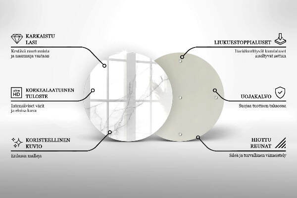 Posavaso de vidrio para velas funerarias Fondo de piedra de mármol