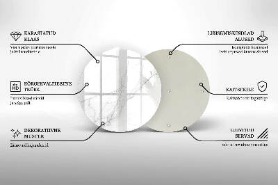 Posavaso de vidrio para velas funerarias Fondo de piedra de mármol