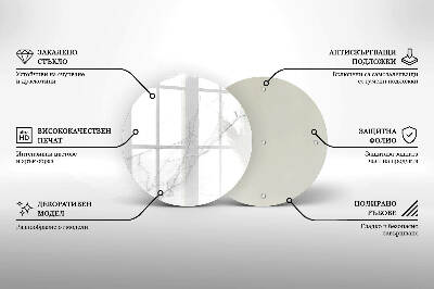 Posavaso de vidrio para velas funerarias Fondo de piedra de mármol