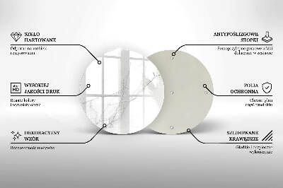Posavaso de vidrio para velas funerarias Fondo de piedra de mármol