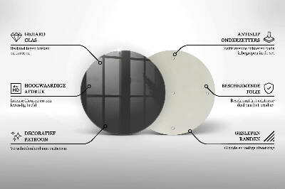 Posavaso de vidrio para velas funerarias Color gris