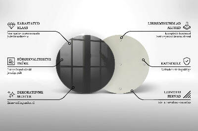 Posavaso de vidrio para velas funerarias Color gris