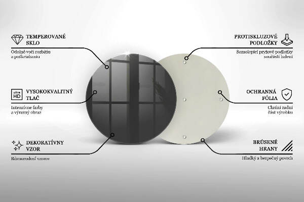 Posavaso de vidrio para velas funerarias Color gris