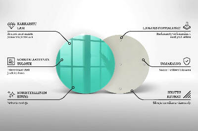 Posavaso de vidrio para velas funerarias Color verde