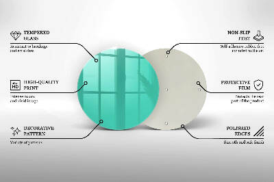 Posavaso de vidrio para velas funerarias Color verde