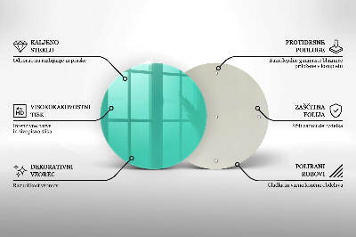 Posavaso de vidrio para velas funerarias Color verde