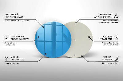 Podkładka pod znicz Kolor niebieski