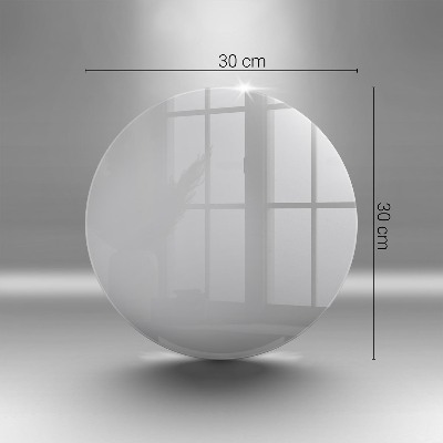 Posavaso de vidrio para velas Color gris