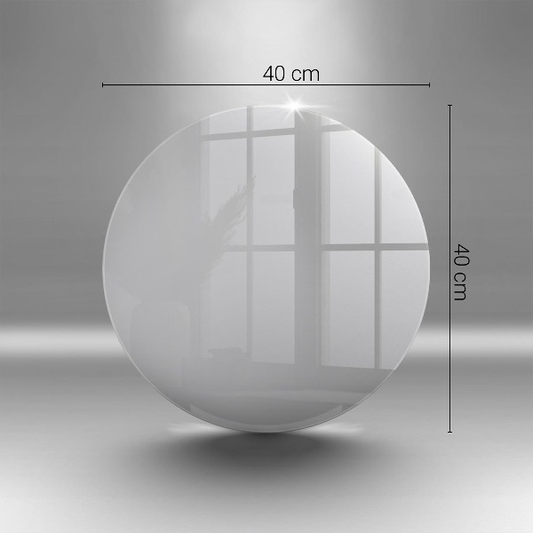 Posavaso de vidrio para velas Color gris