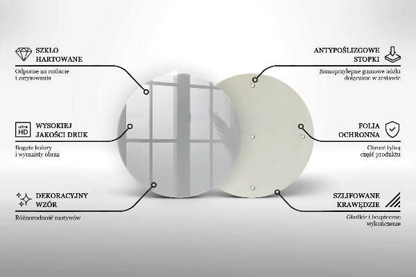 Posavaso de vidrio para velas Color gris