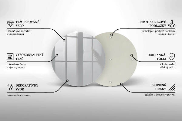 Posavaso de vidrio para velas Color gris