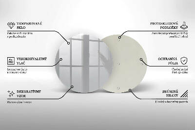 Posavaso de vidrio para velas Color gris