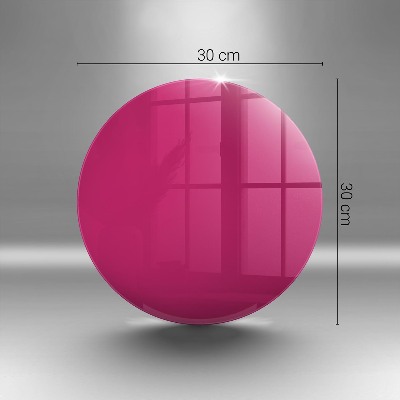 Posavaso de vidrio para velas funerarias Color rosa