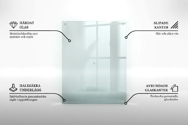 Szklana podstawka pod znicz prostokątna transparentna