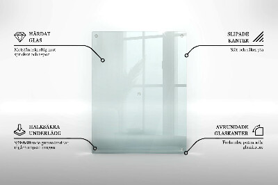 Posavaso de cristal para velas funerarias transparente