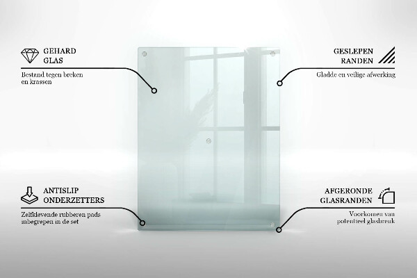 Posavaso de cristal para velas funerarias transparente