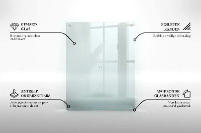 Posavaso de cristal para velas funerarias transparente