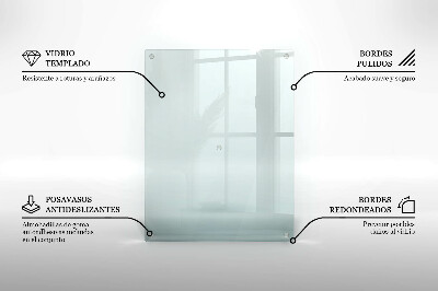 Posavaso de cristal para velas funerarias transparente