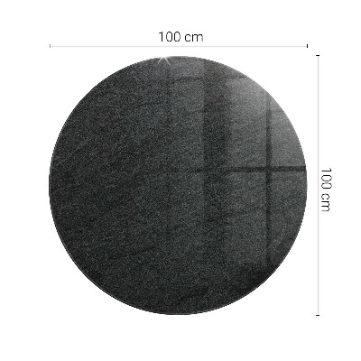 Tablero redondo Textura de piedra natural