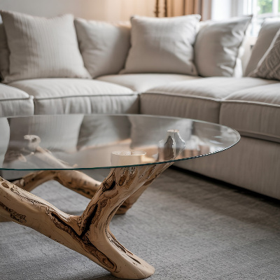 Blat szklany transparentny